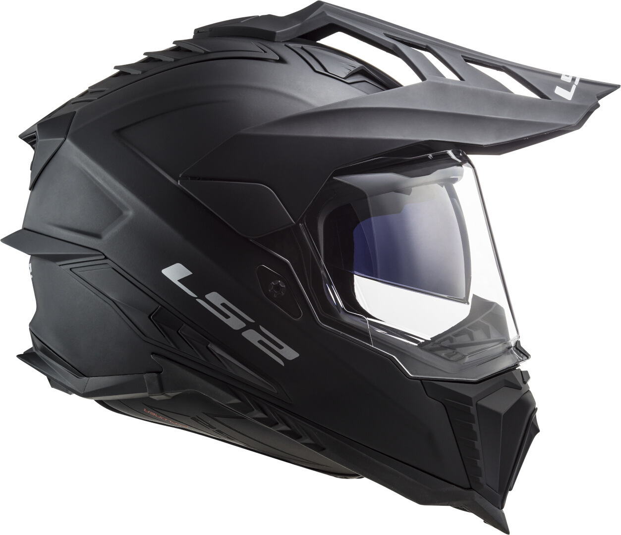 LS2 MX701 Explorer Solid Motocross Helm schwarz matt L (59/60) Abbildung 6