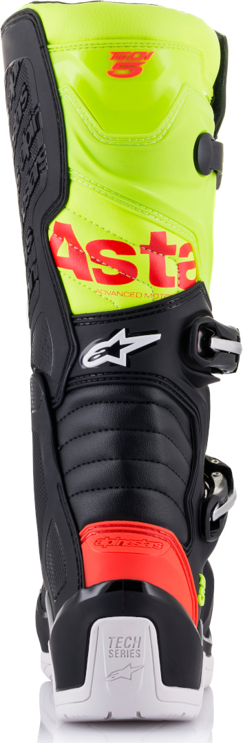 Alpinestars Tech 5 Motocross Boots black/red/yellow 8 (42) Figure 4
