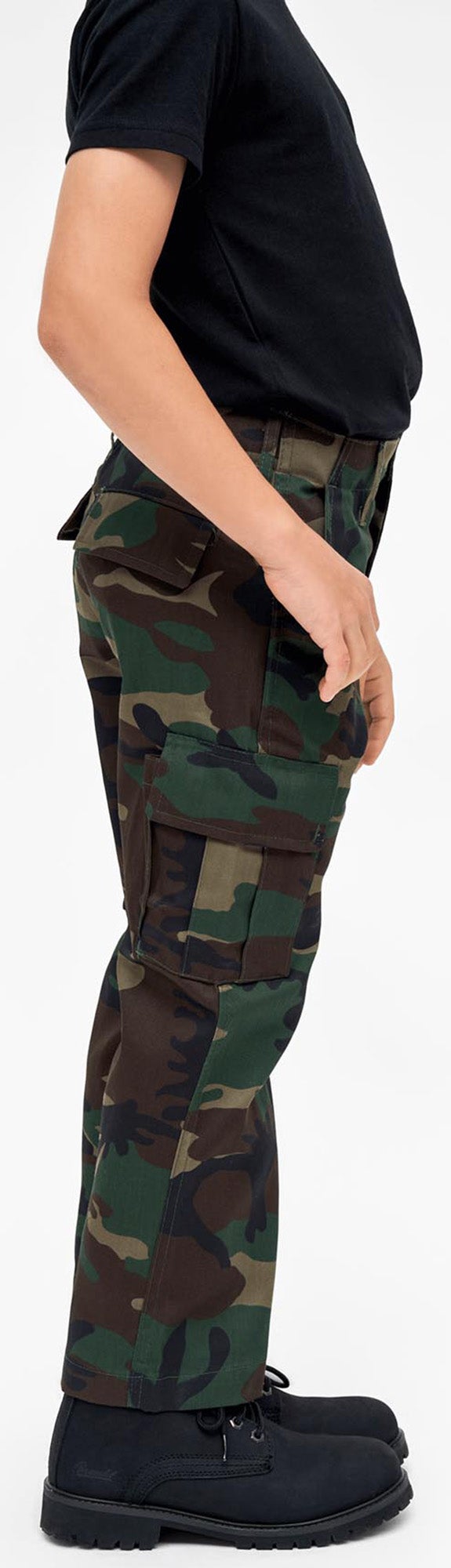 Brandit US Ranger Calça Infantil Floresta 122-128 Figura 4