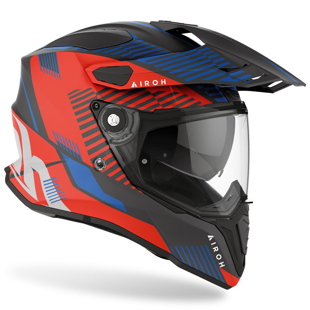 Airoh Commander Boost Casque de motocross bleu mat/rouge M (57/58) Figure 2