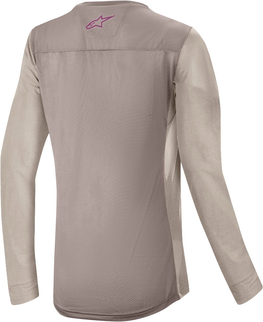 Alpinestars Stella Alps 6.0 LS Dámské cyklistické dresy světle šedá M Obrázek 2