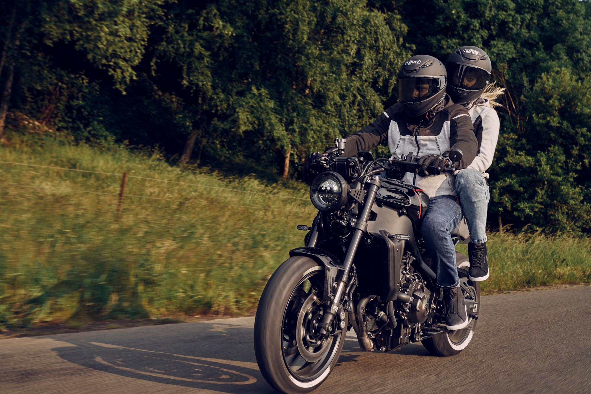 Richa Stradale Motoristični pulover s kapuco siva XL Slika 8