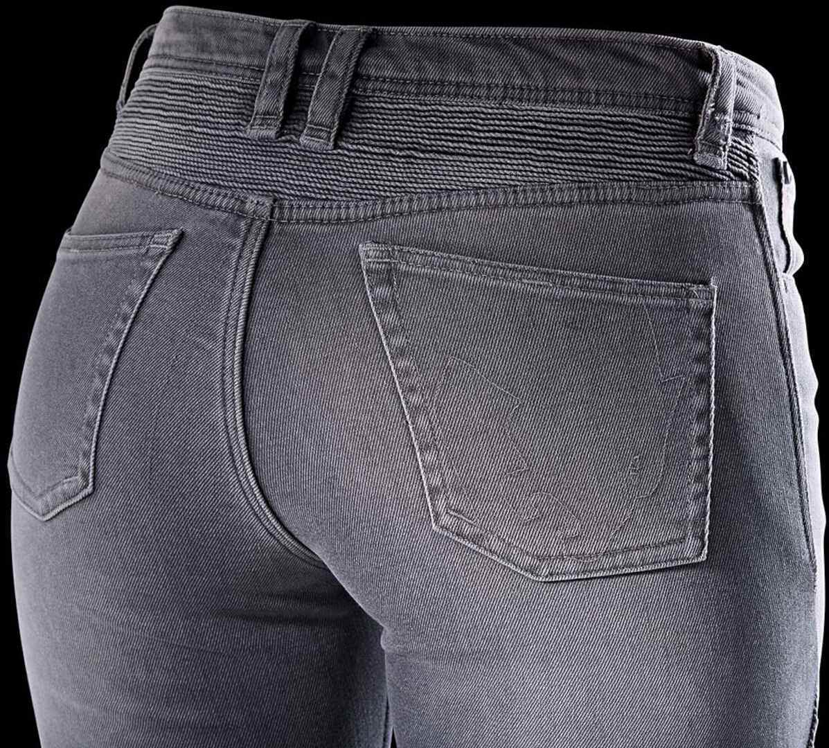 Furygan Purdey Evo Slim Dame Motorcykel Jeans grå 32/32 Figur 10