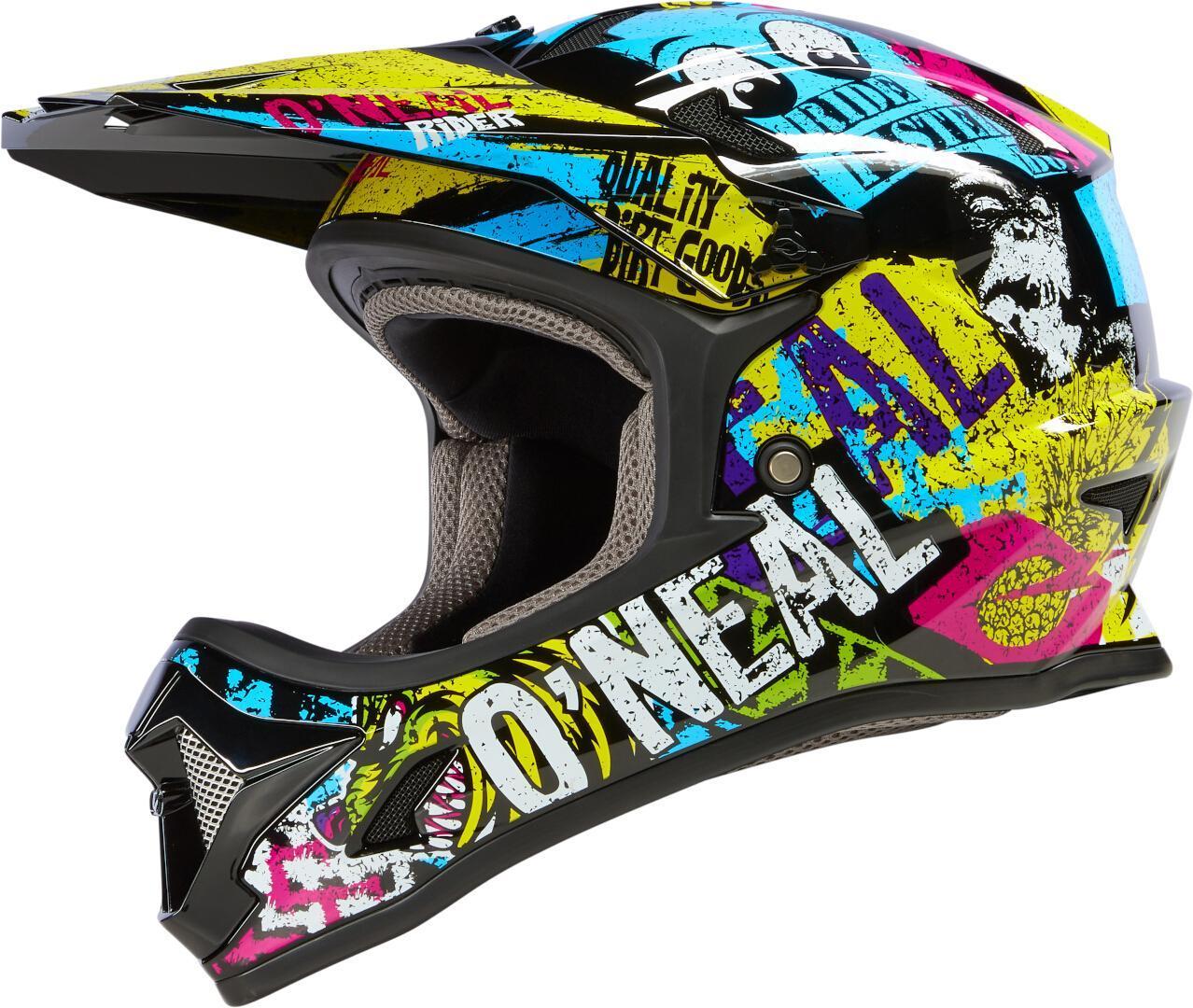 Side view of Oneal Sonus Riot Kids Downhill Helmet