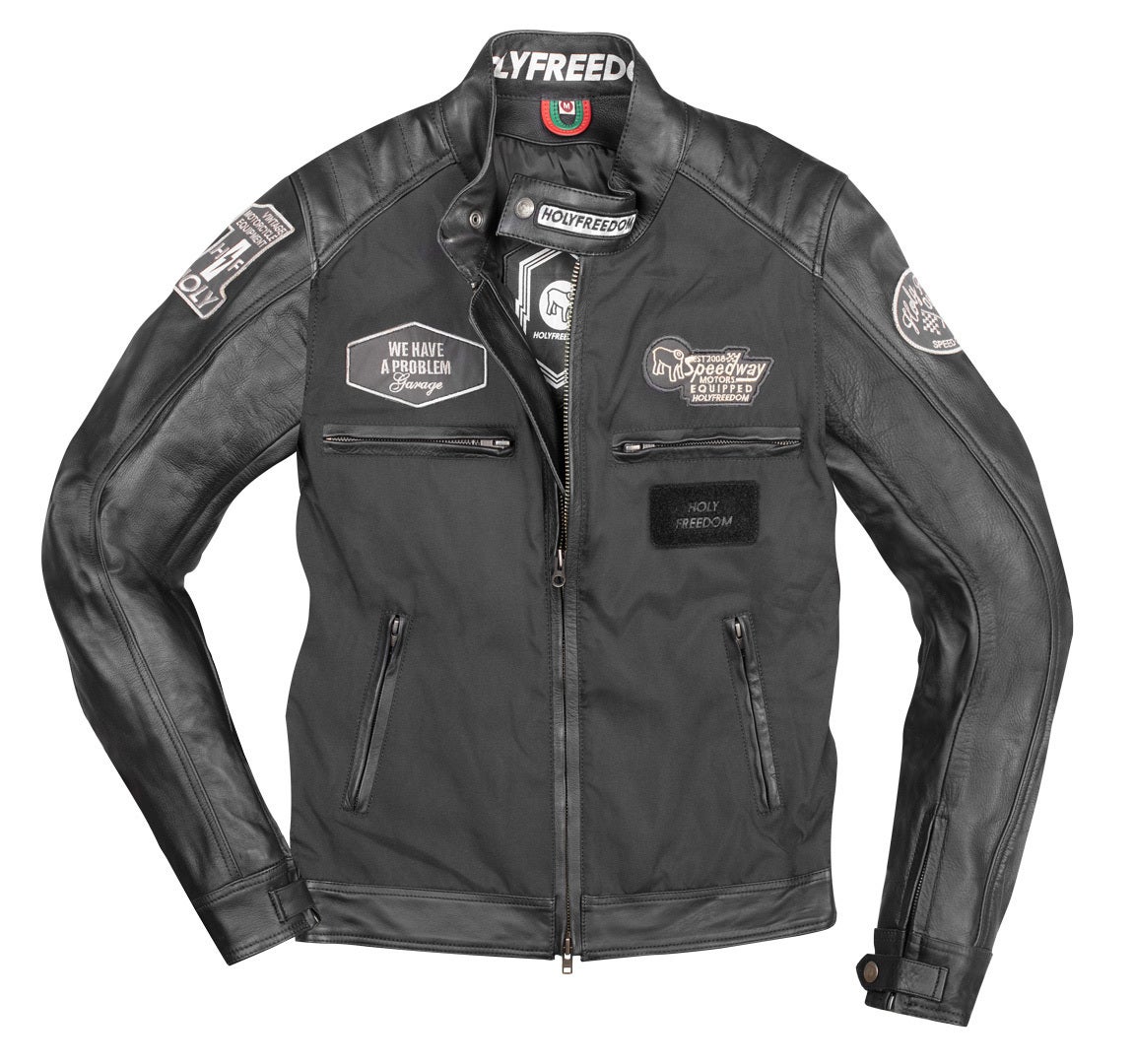 HolyFreedom Zero TL motorcycle leather/textile jacket 3XL Figure 1