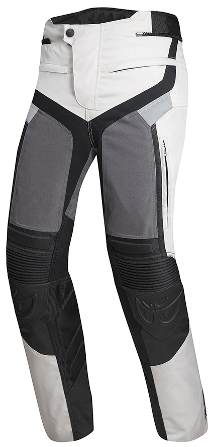 Berik Striker wasserdichte Motorrad Textilhose grau/schwarz 60 Abbildung 1