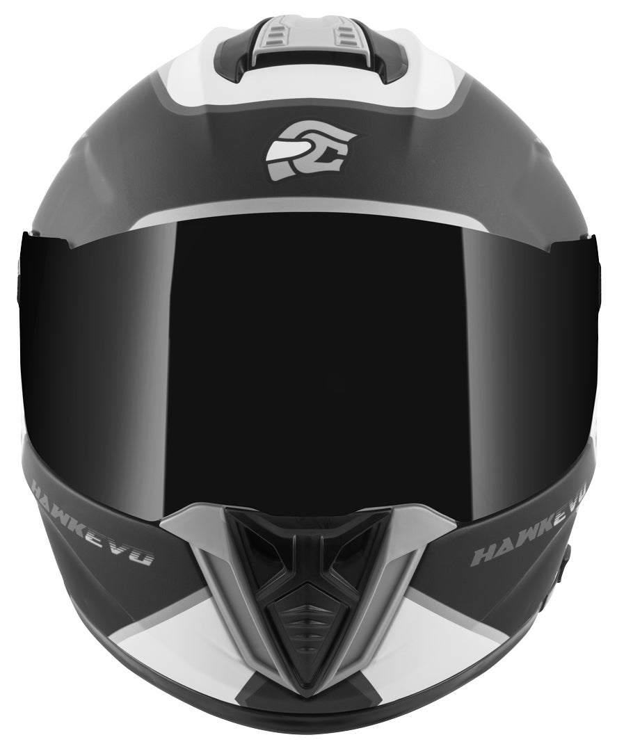 FC-Moto Hawk EVO-X Přilba černá matná/šedá/bílá M Obrázek 4