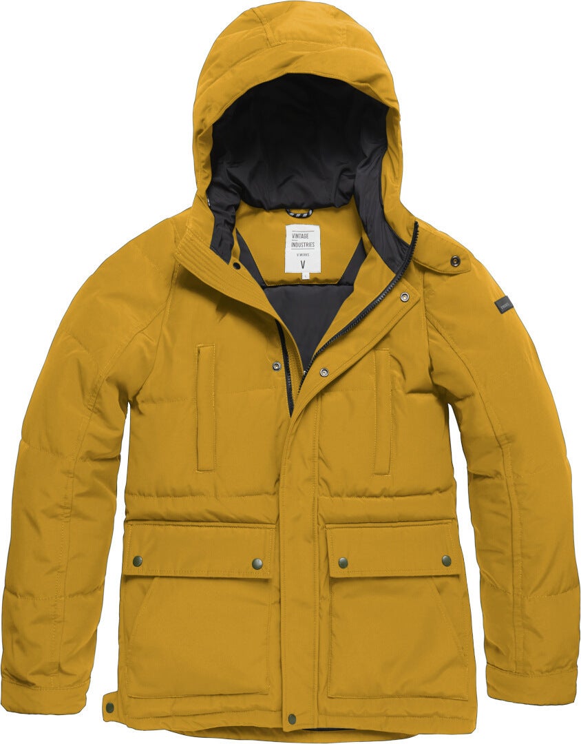Vintage Industries Milo Parka jaune XXL Figure 1