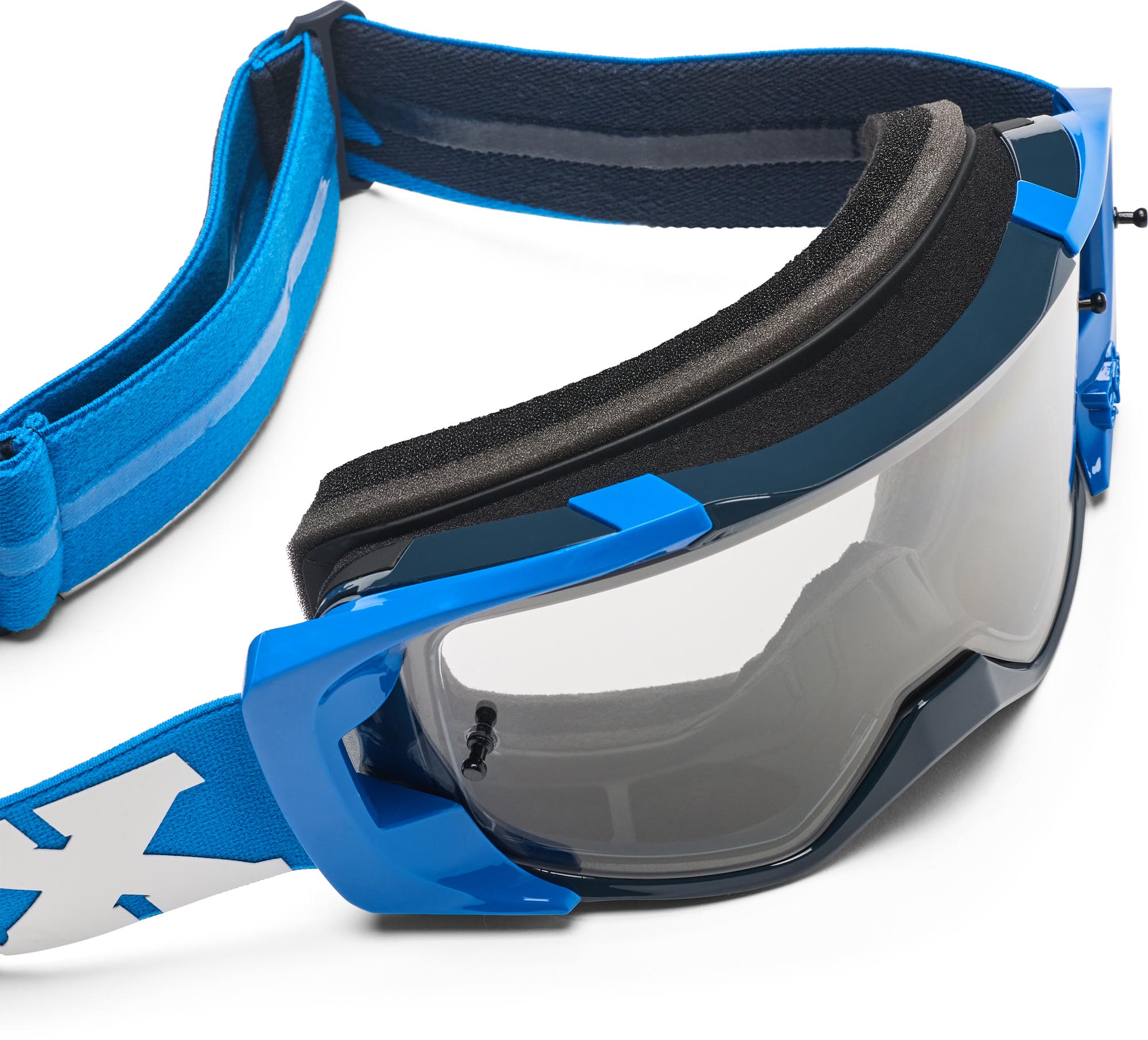FOX Vue Core Motocross Brille Occhiali da motocross blu Figura 3