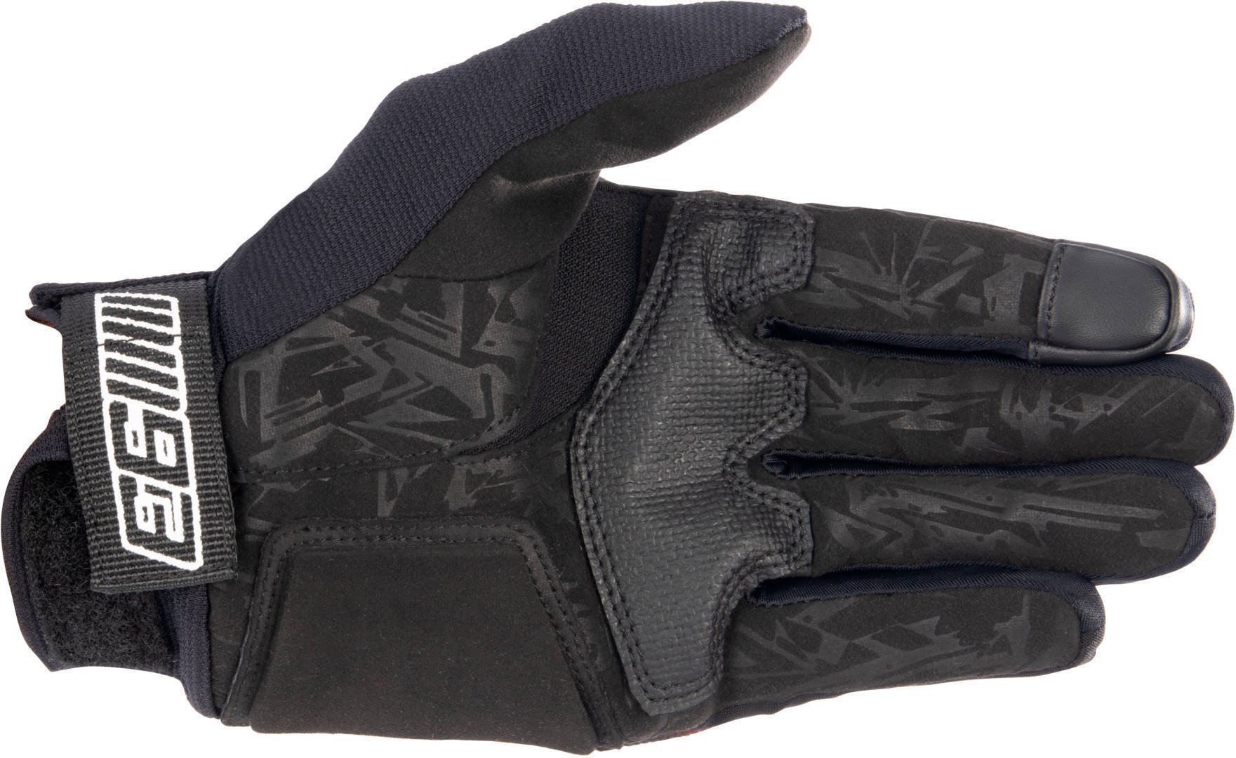 Alpinestars Aragon Motorcycle Gloves black/red/white XL Figure 2