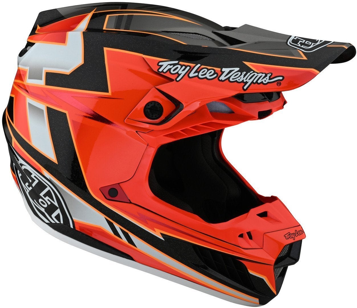 Troy Lee Designs SE5 Graph Motocross Helmet red/black L (58/59) Figure 3