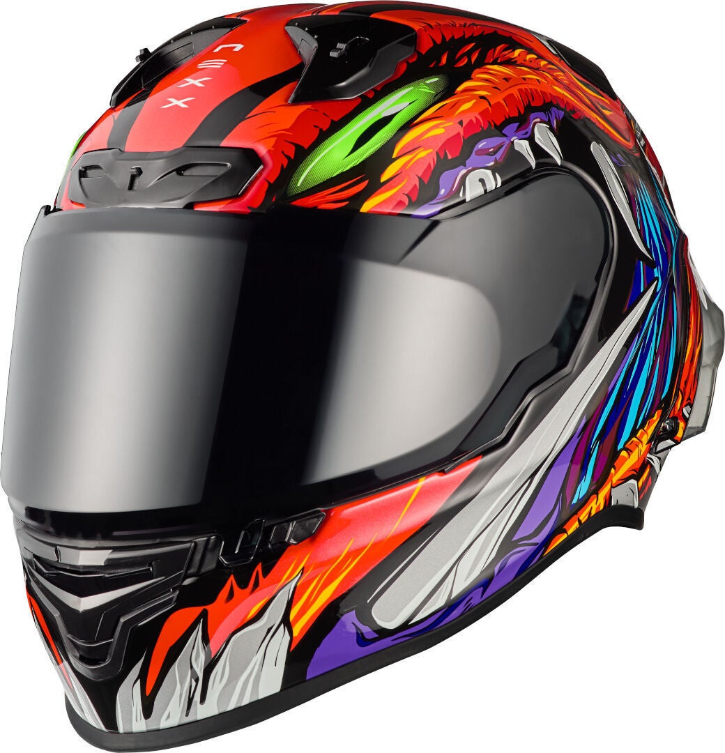 Nexx X.R3R Zorga Helm orange S (55/56) Abbildung 4