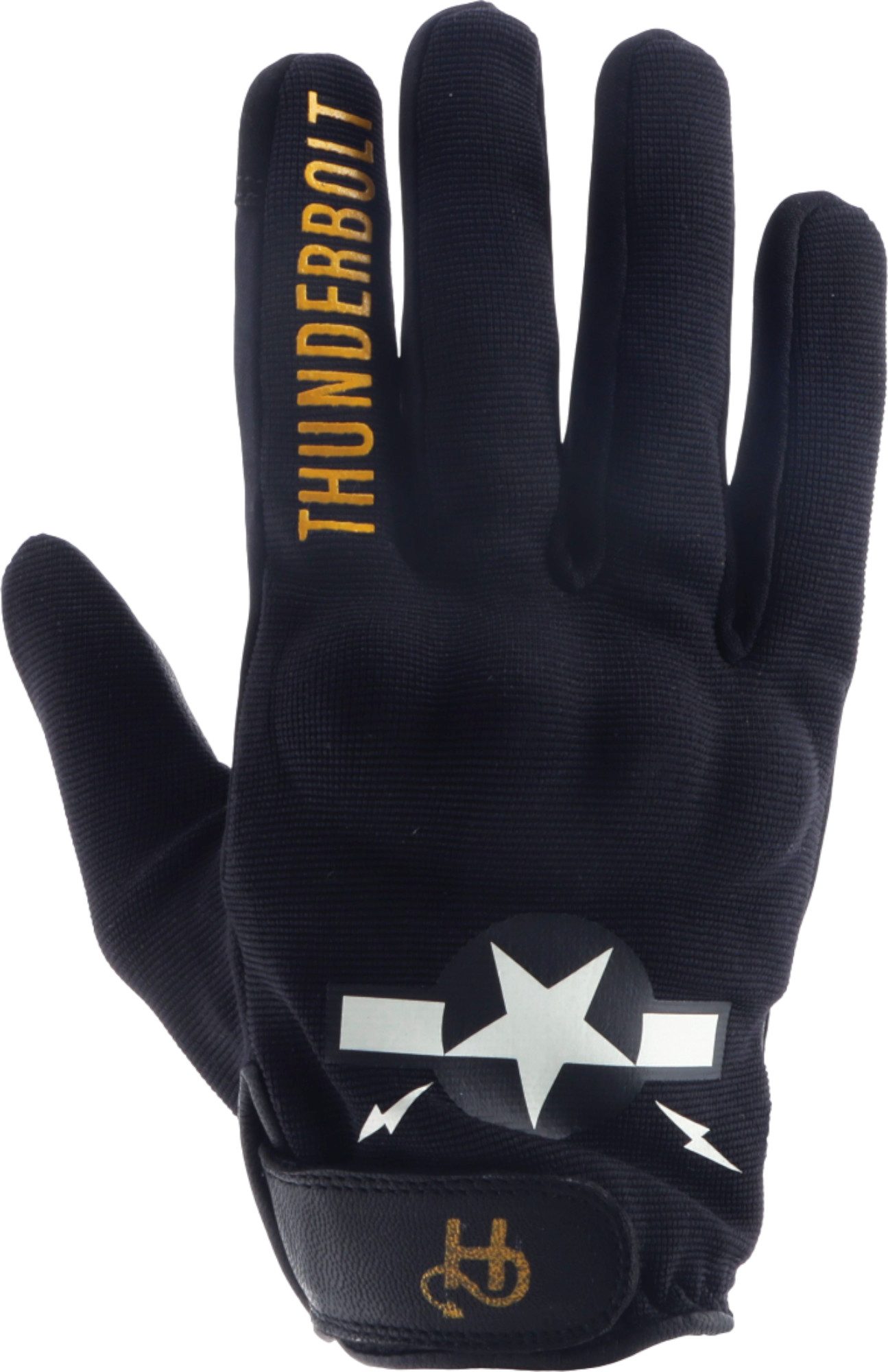 Helstons Thunderbolt Motorcycle Gloves black 10 Figure 1