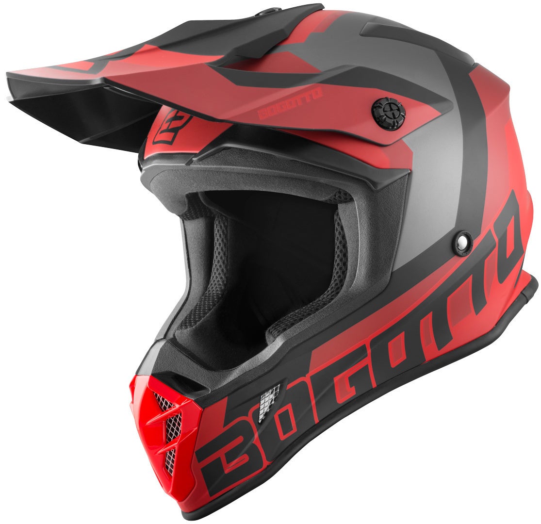 Bogotto V332 Unit Casco Motocross rosso M Figura 1
