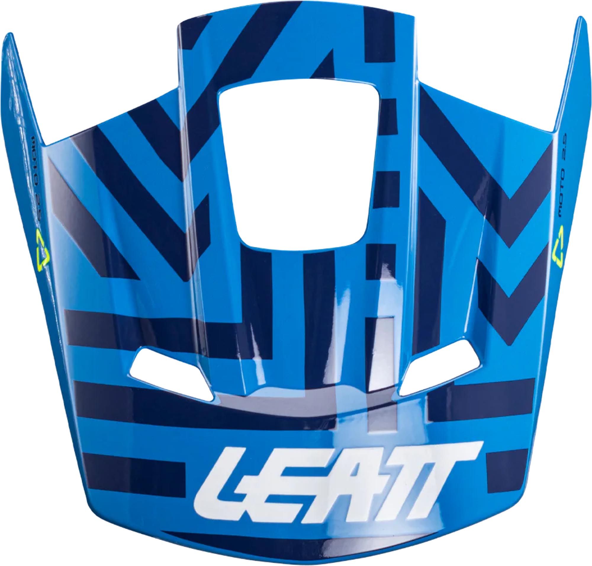 Leatt Moto 2.5 Angled Vârful Casca Albastru/Verde Figura 1