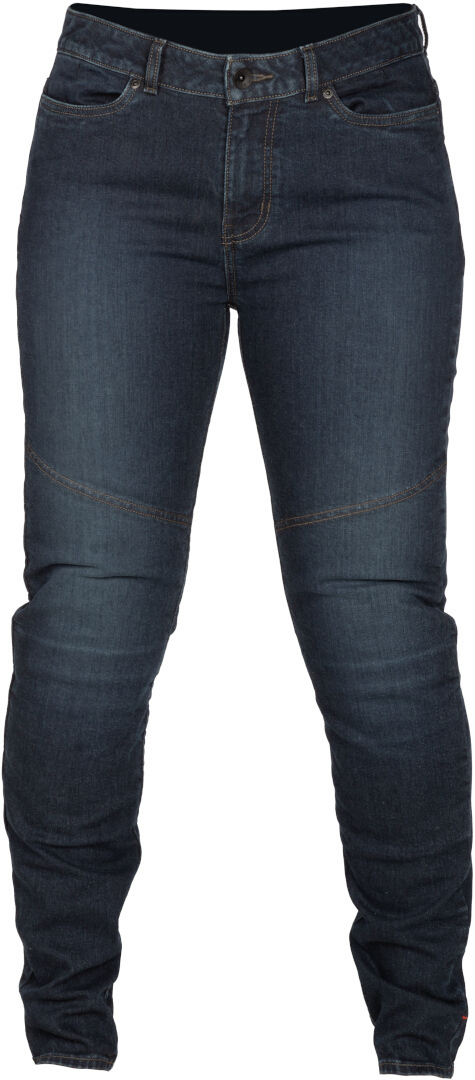 Klim Betty Tapered Stretch Damer Motorcykel Jeans Mörkblå 0/29 Figur 5