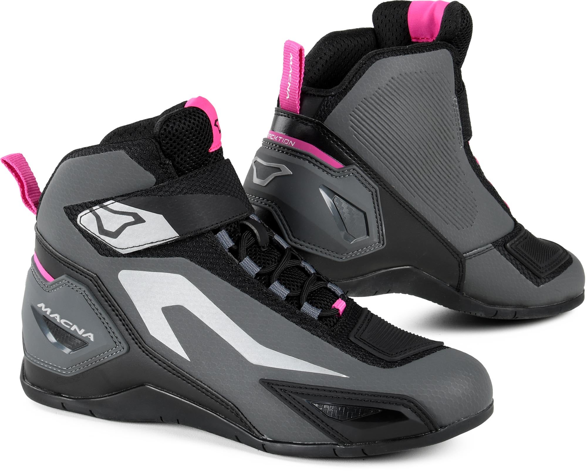 Macna Traktion Pantofi de motocicletă pentru femei Negru/roz 39 Figura 1