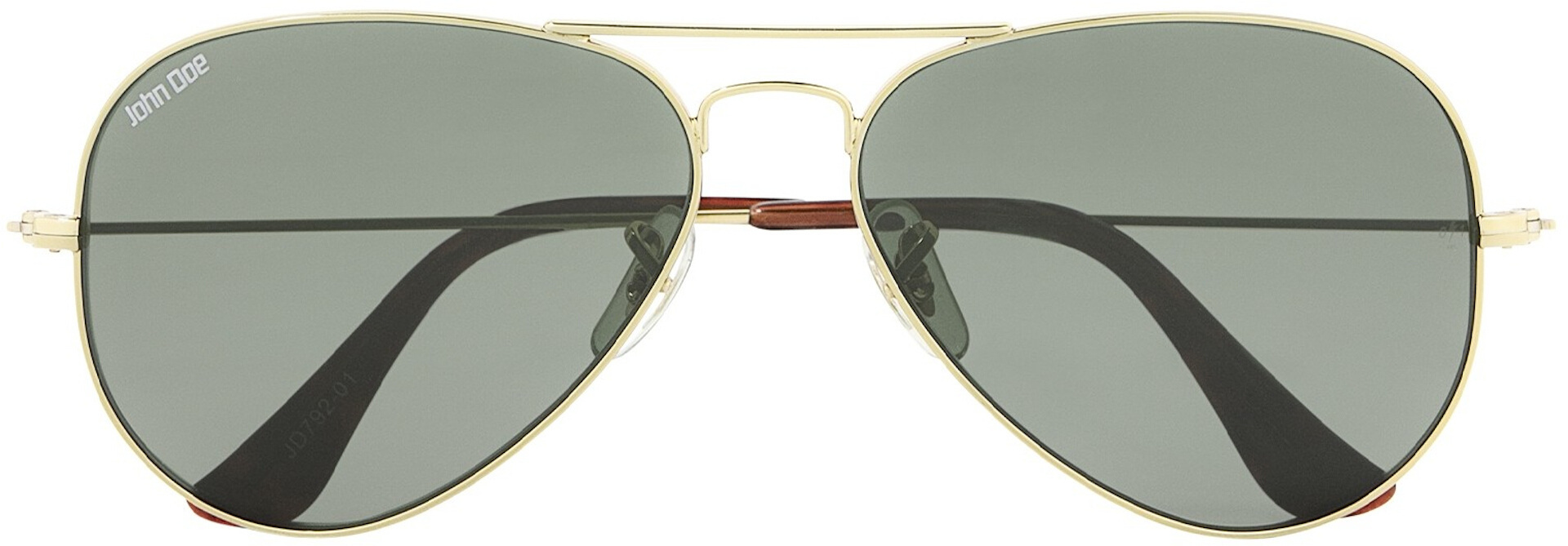John Doe Aviator Ochelari de soare Aur Figura 2