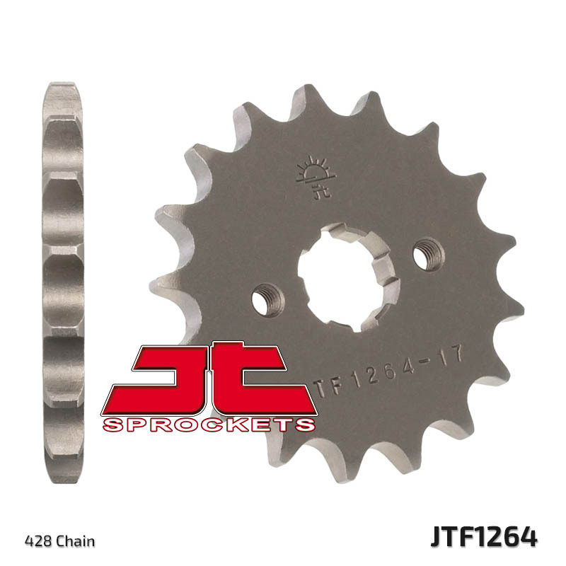 PROCHETE JT Pinion față standard din oțel 1264 - 428 Figura 2