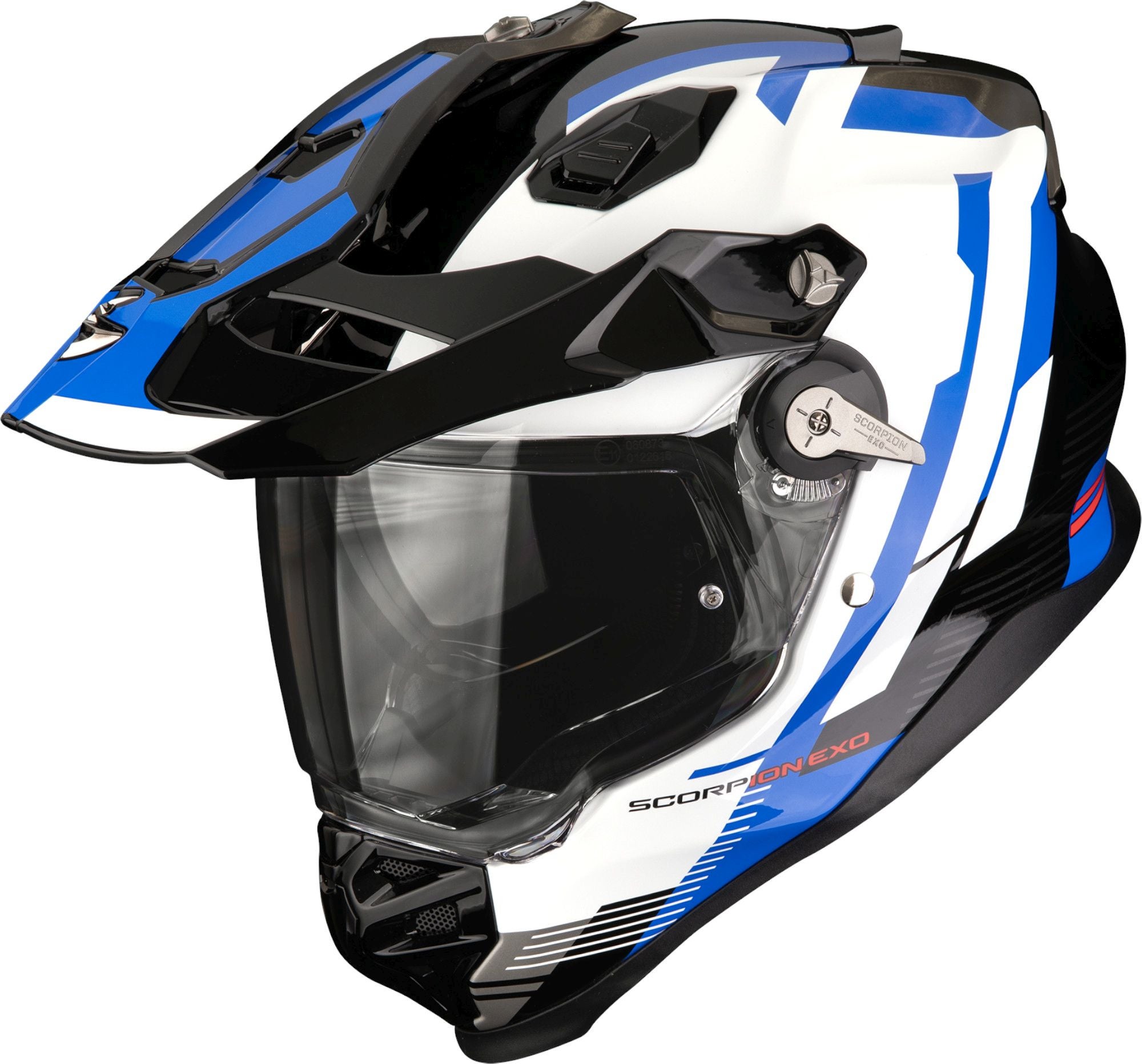 Scorpion ADF-9000 Air Patrol Enduro přilba černá/modrá/bílá XL (60/61) Obrázek 1