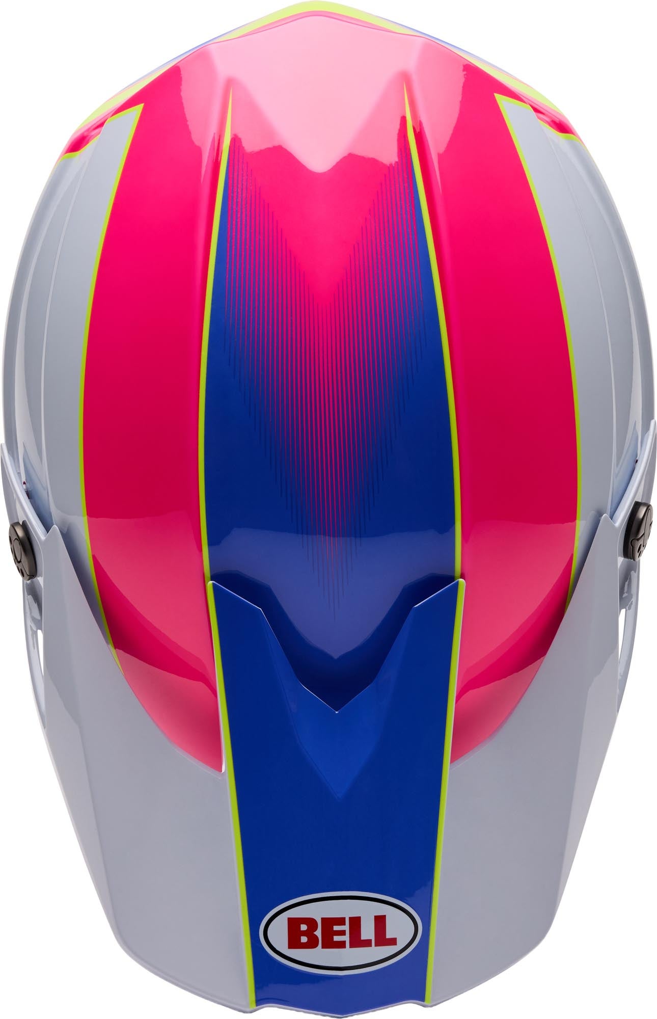 Side view of Bell Moto-10 MIPS Falcon Motocross Helmet