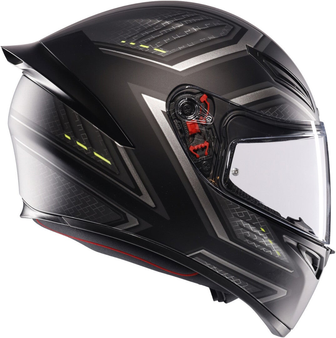 AGV K1-S Sling Helm Zwart mat/grijs M (57/58) Figuur 7