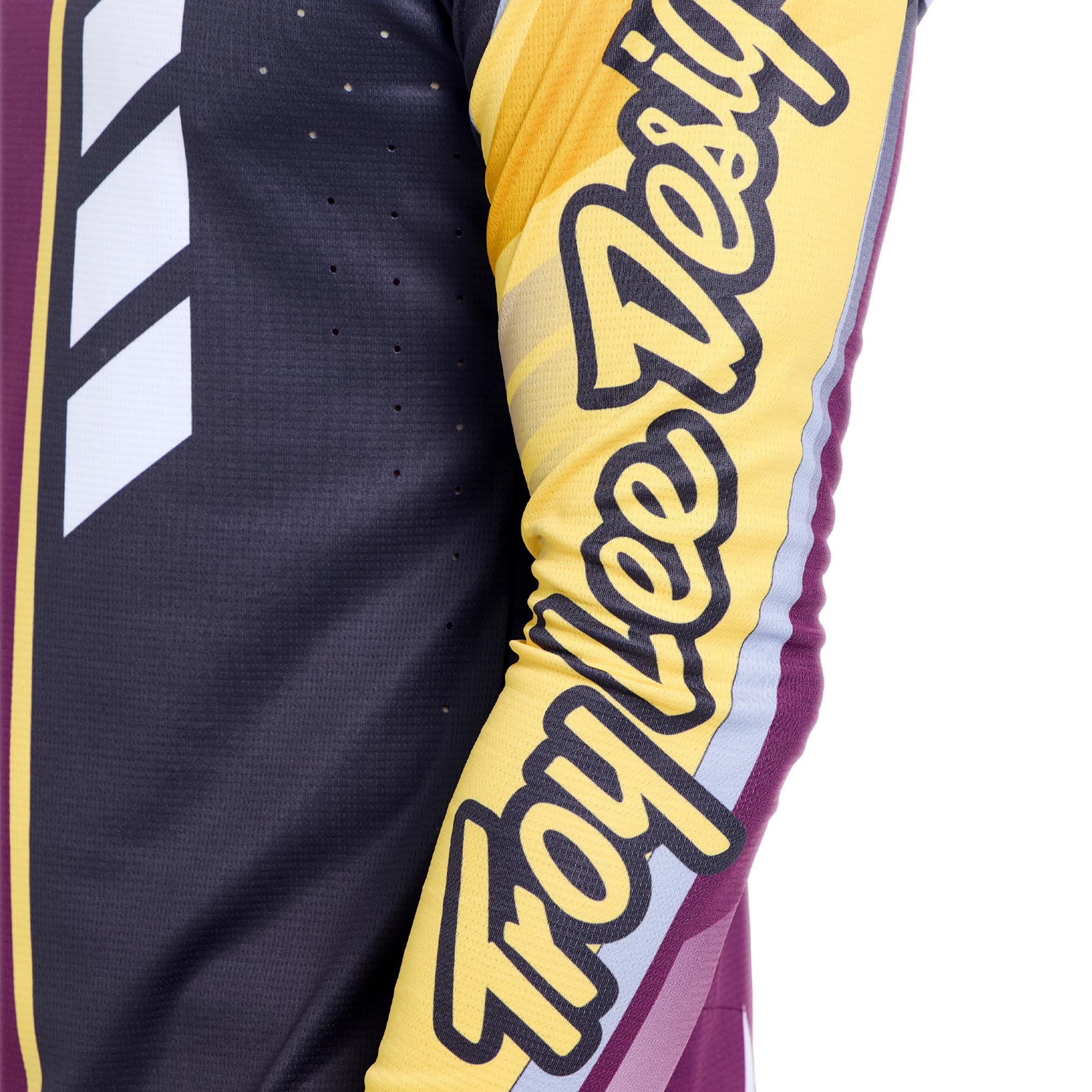Troy Lee Designs Sprint Pro Lowrider Bicycle Jersey black/purple/gold M Figure 5