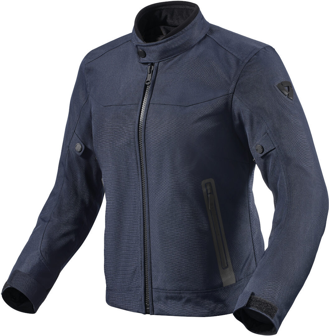 Revit Shade H2O Jachetă textilă pentru motociclete pentru doamne albastru închis XS Figura 1