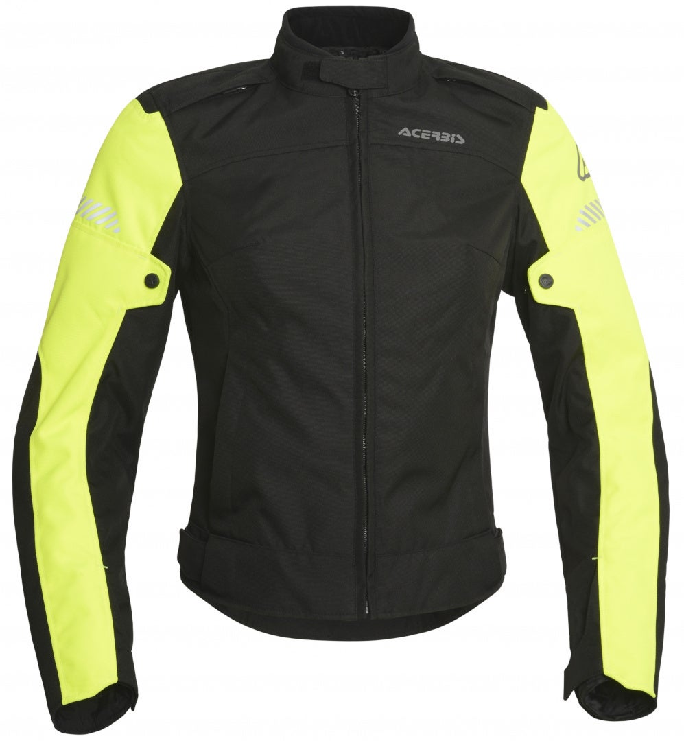 Acerbis Discovery Ghibly Giacca tessile da donna nero/giallo neon S Figura 3