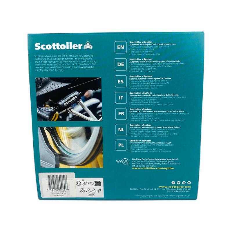 SCOTTOILER Xsystem 3.0 + 250 ml Ulei la temperatură înaltă. Roșu Figura 7