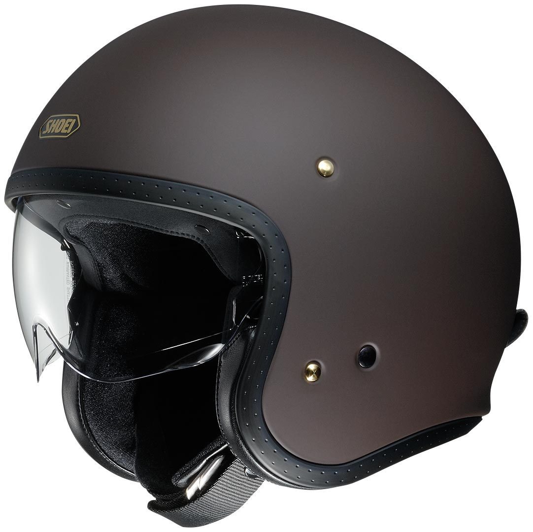 SHOEI ブラウンJO ヘルメット Shoei J.O ジェットヘルメット ブラウンマット ▻ FC‑Moto で購入できます