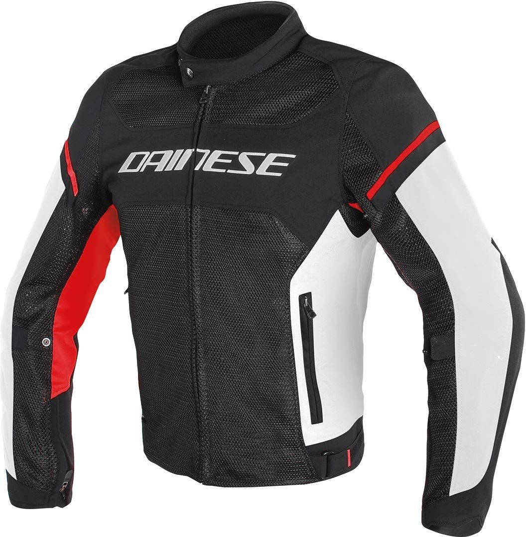 Dainese Air Frame D1 Tex Motorcycle Textile Jacket black/blue/red