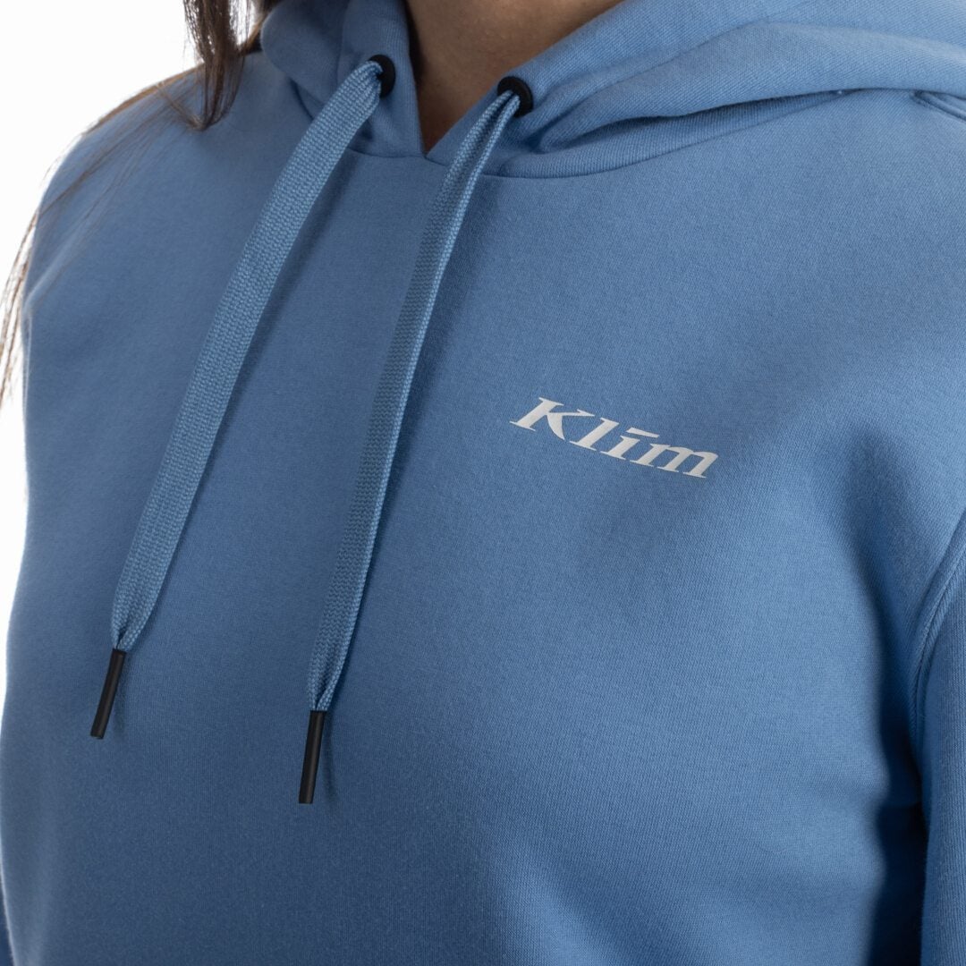 Klim Mariposa Lang hettegenser for damer Blå/hvit XXL Figur 3