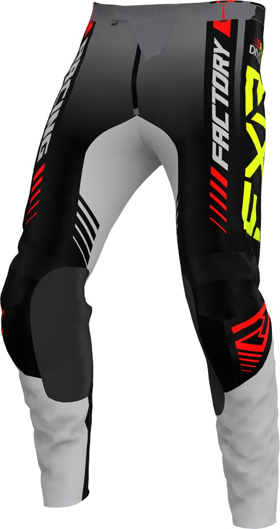 FXR Clutch Pro Unge Motocross bukser grå/sort 24 Figur 1