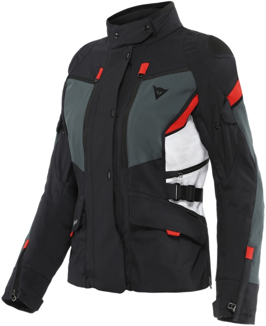 Dainese Carve Master 3 Gore-Tex Jachetă textilă pentru motociclete pentru doamne Negru/Gri/Roșu 52 Figura 1