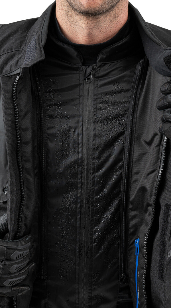 SHIMA Runner wasserdichte Motorrad Textiljacke schwarz/gelb M Abbildung 8