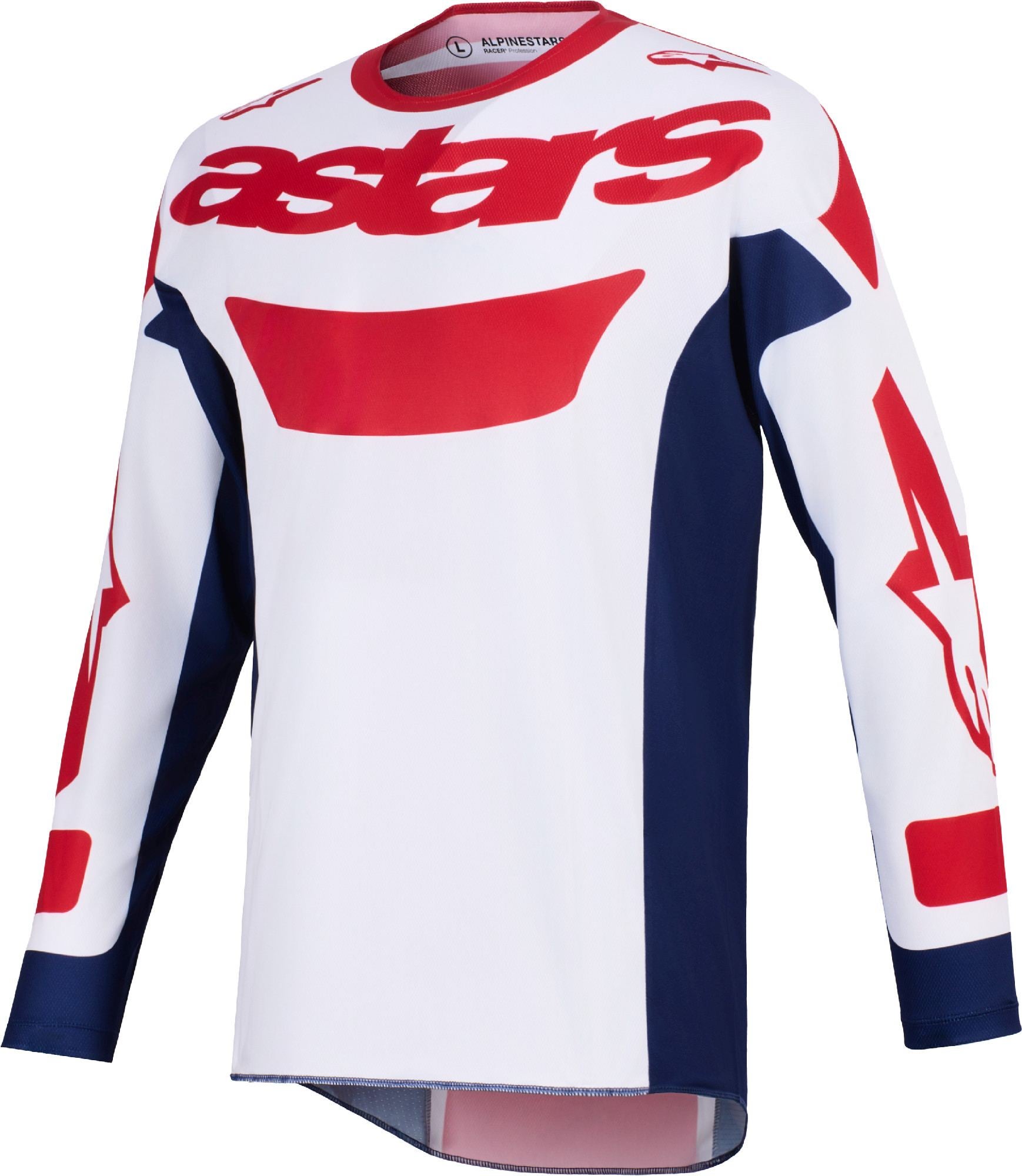 Alpinestars Men's White/Blue Racer Riway Motocross Jersey
