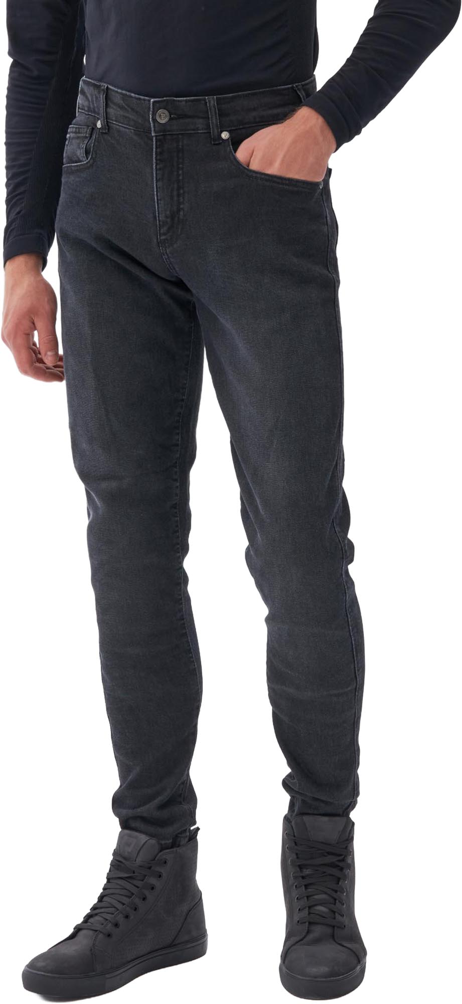 Rebelhorn Nomad Tapered Fit Motorcykeljeans Svart, urtvättad 28/34 Figur 3