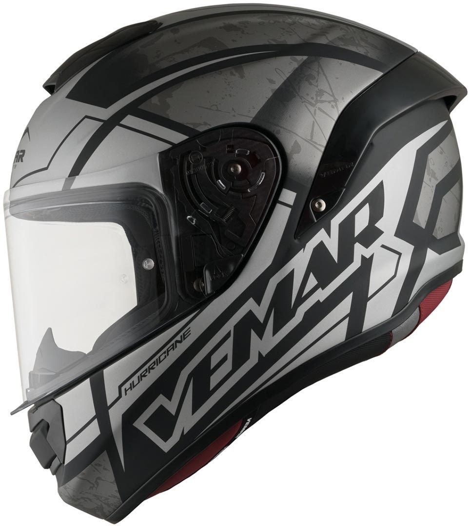 Vemar Hurricane Claw Casco negro/plata S (55/56) Figura 2