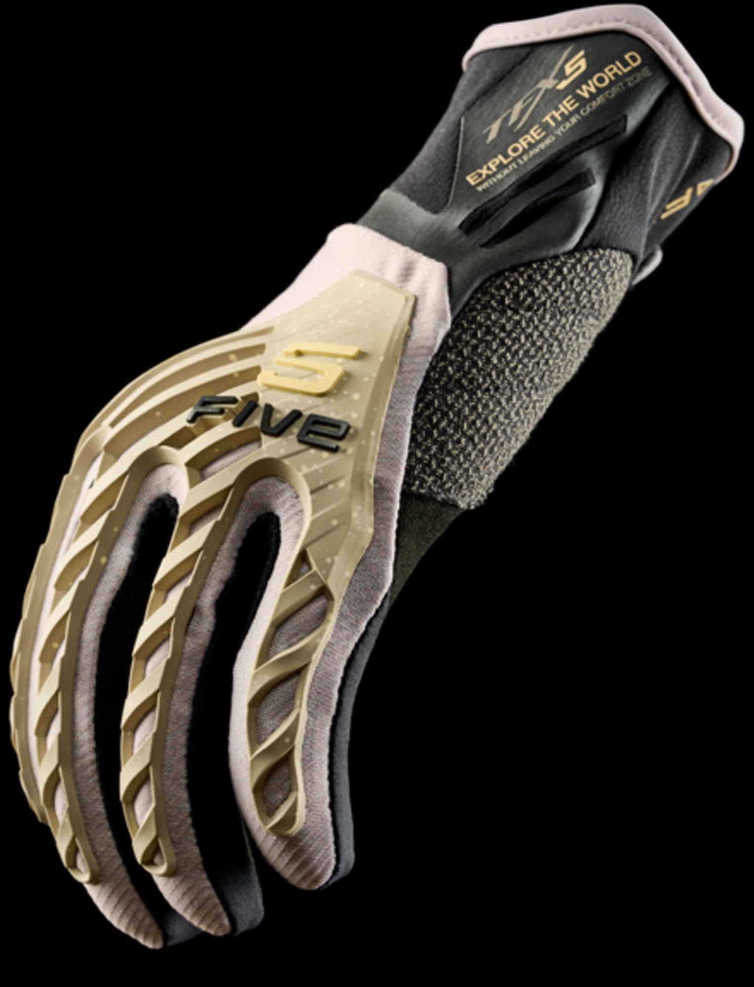 Five TFX5 Damer motorcykelhandskar Beige/svart XL Figur 3