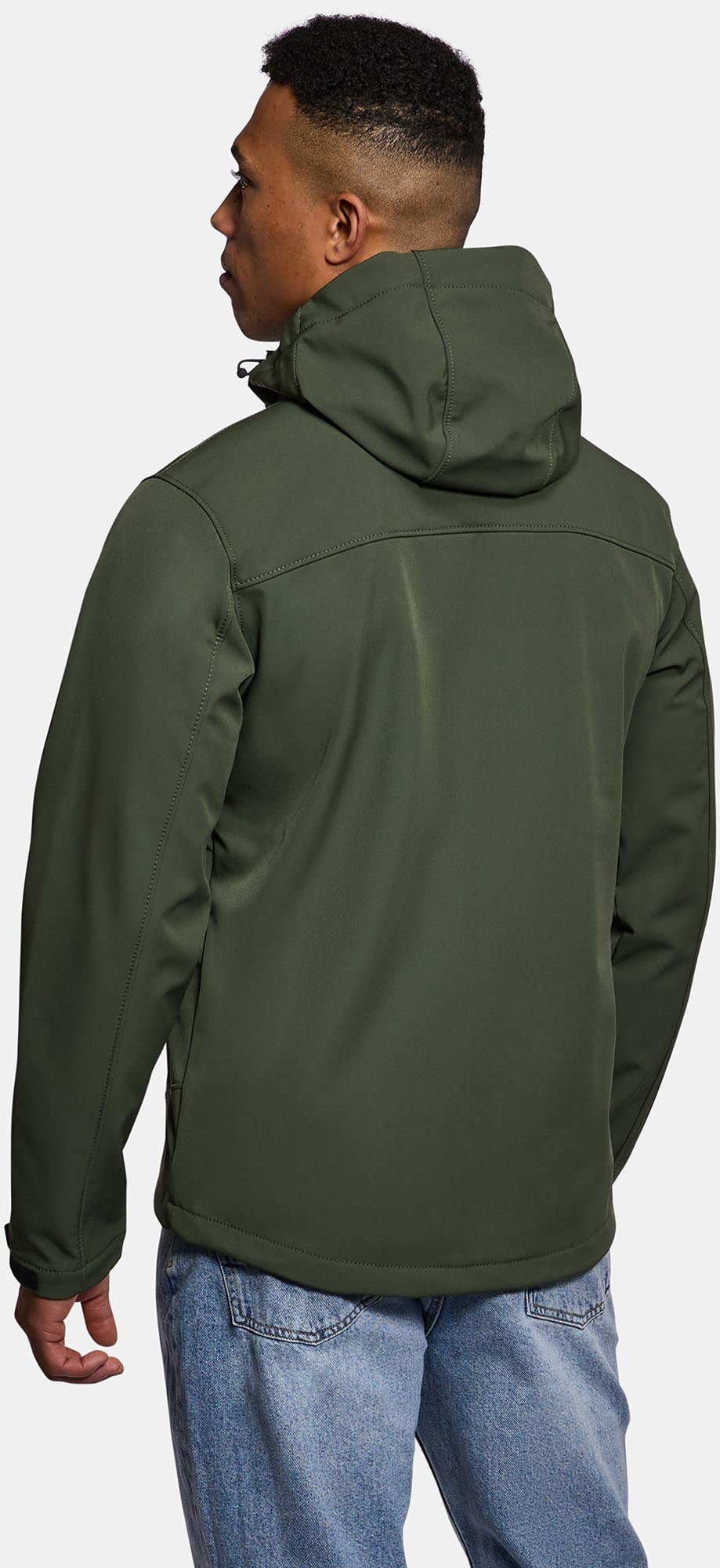 Vintage Industries Alford Softshell ジャケット オリーブ S 図5