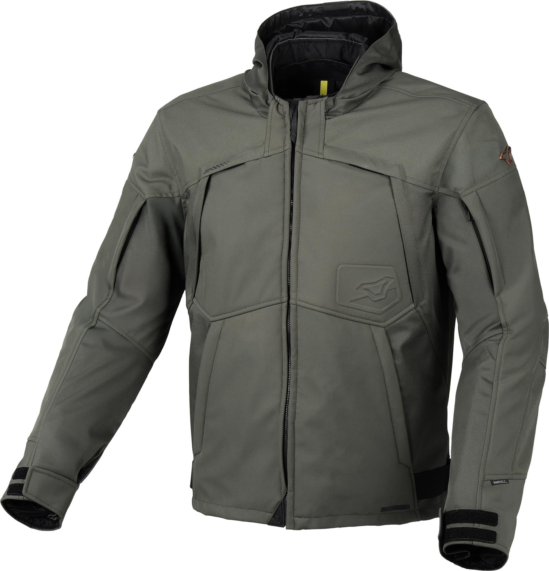 Macna Territor 2.0 waterdichte motorfiets textieljas groen M Figuur 1