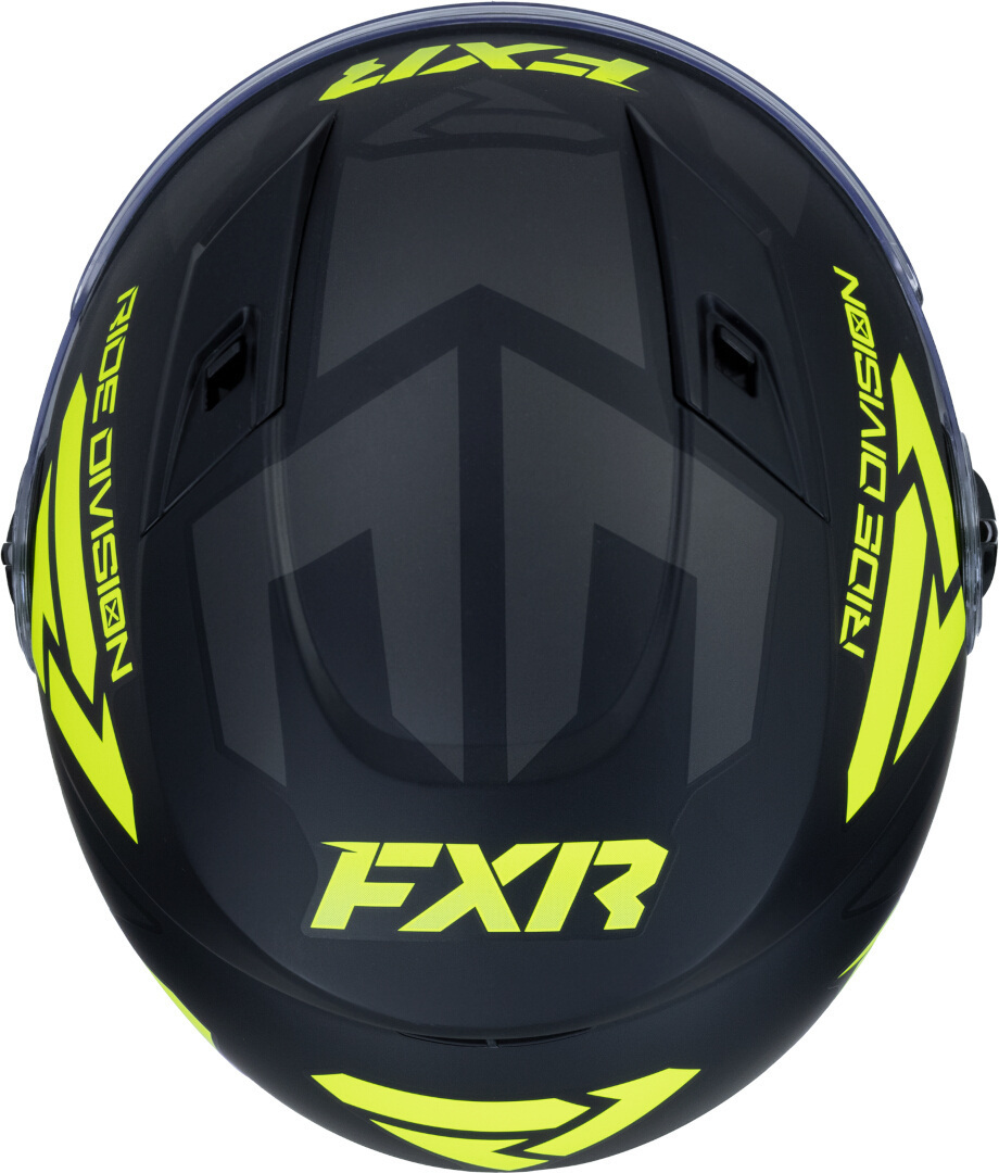FXR Nitro Core Youth Cască de snowmobil Negru mat/galben M (49/50) Figura 2