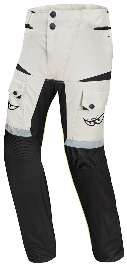 Berik Cargo Pantalon textile de moto imperméable Gris/Noir 52 Figure 1