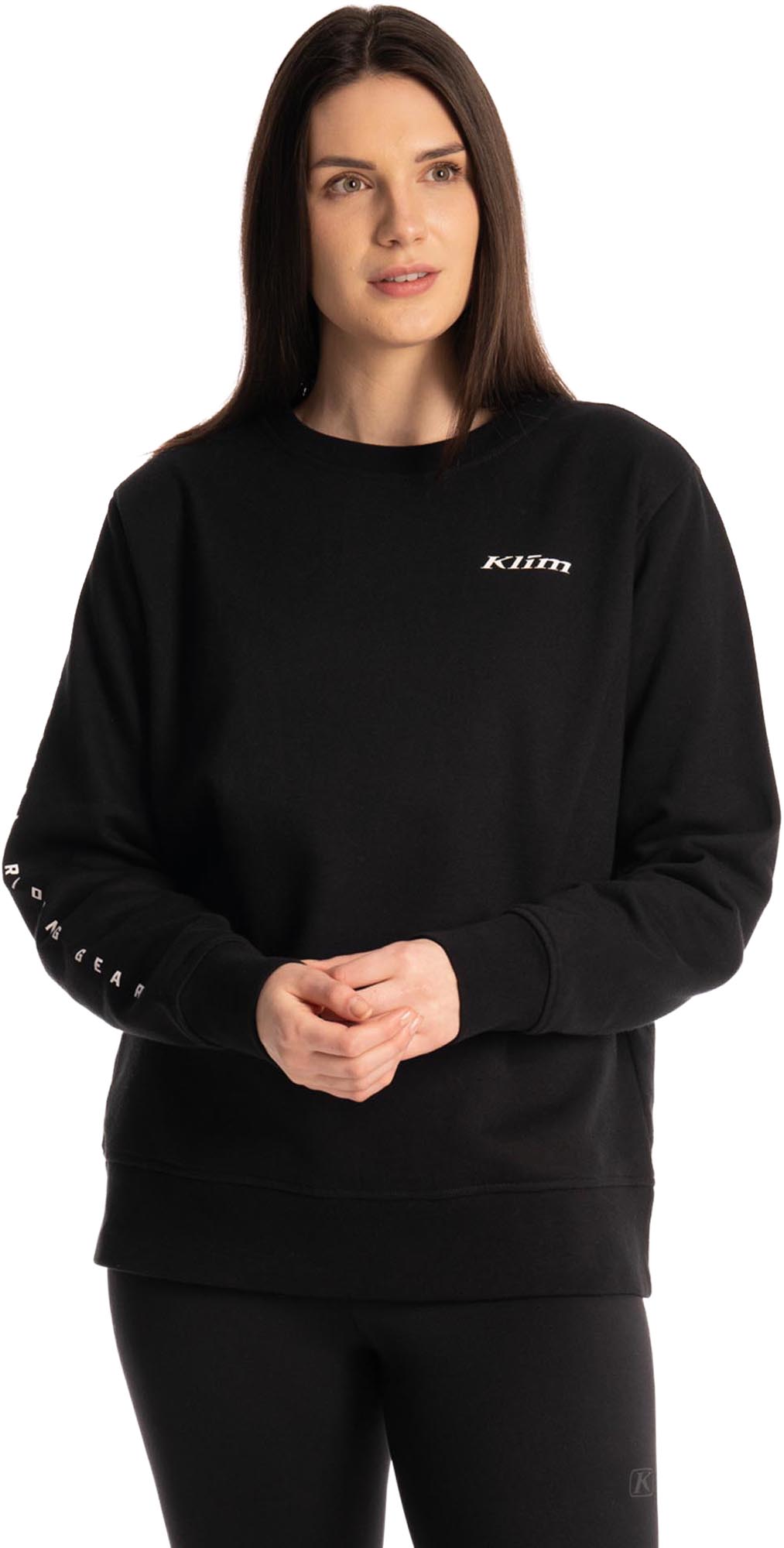 Klim Morgan Ridge Crew Dame-pullover Sort 2XL Figur 2