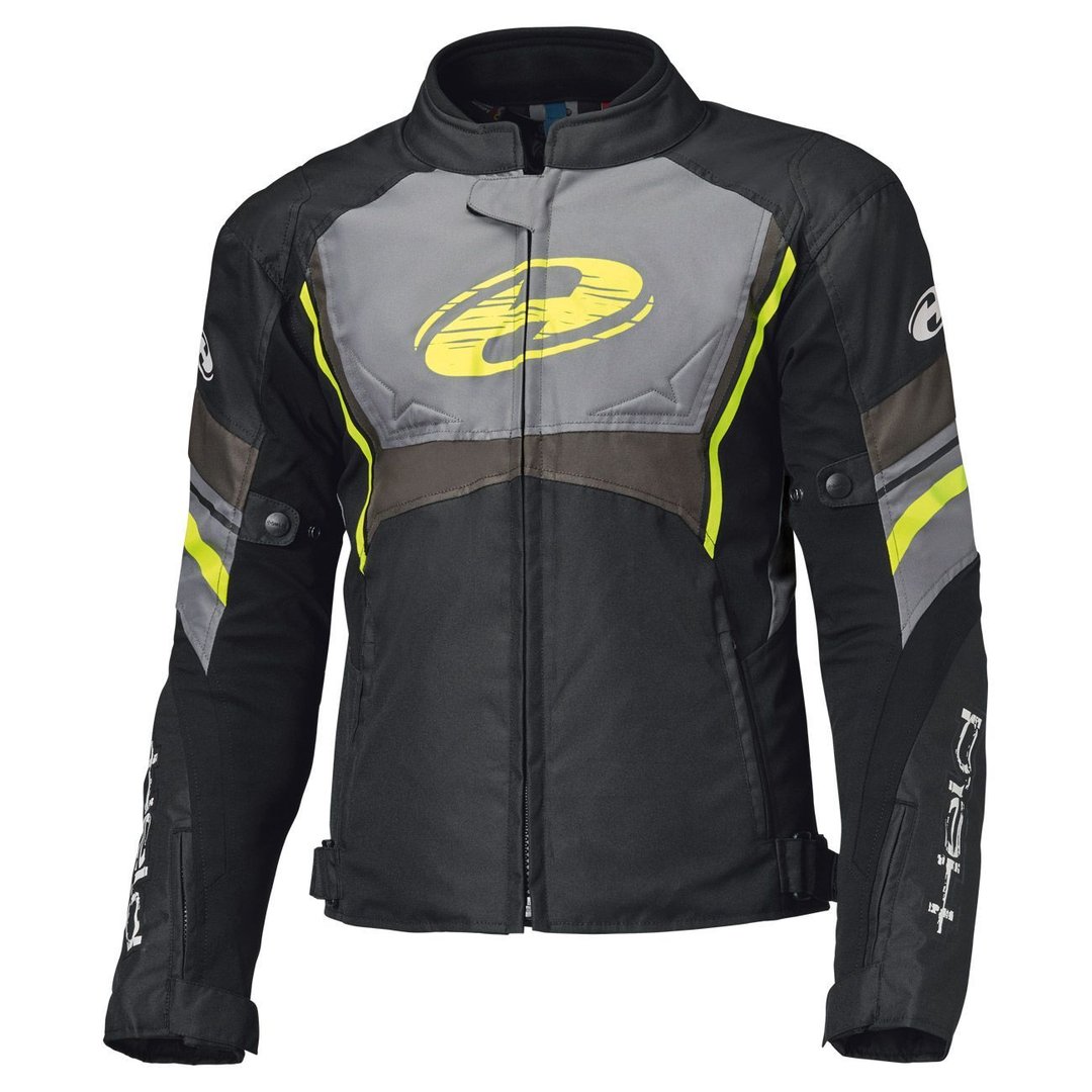 Held Baxley Top waterproof Motorcycle Textile Jacket black/neon L Figure 1