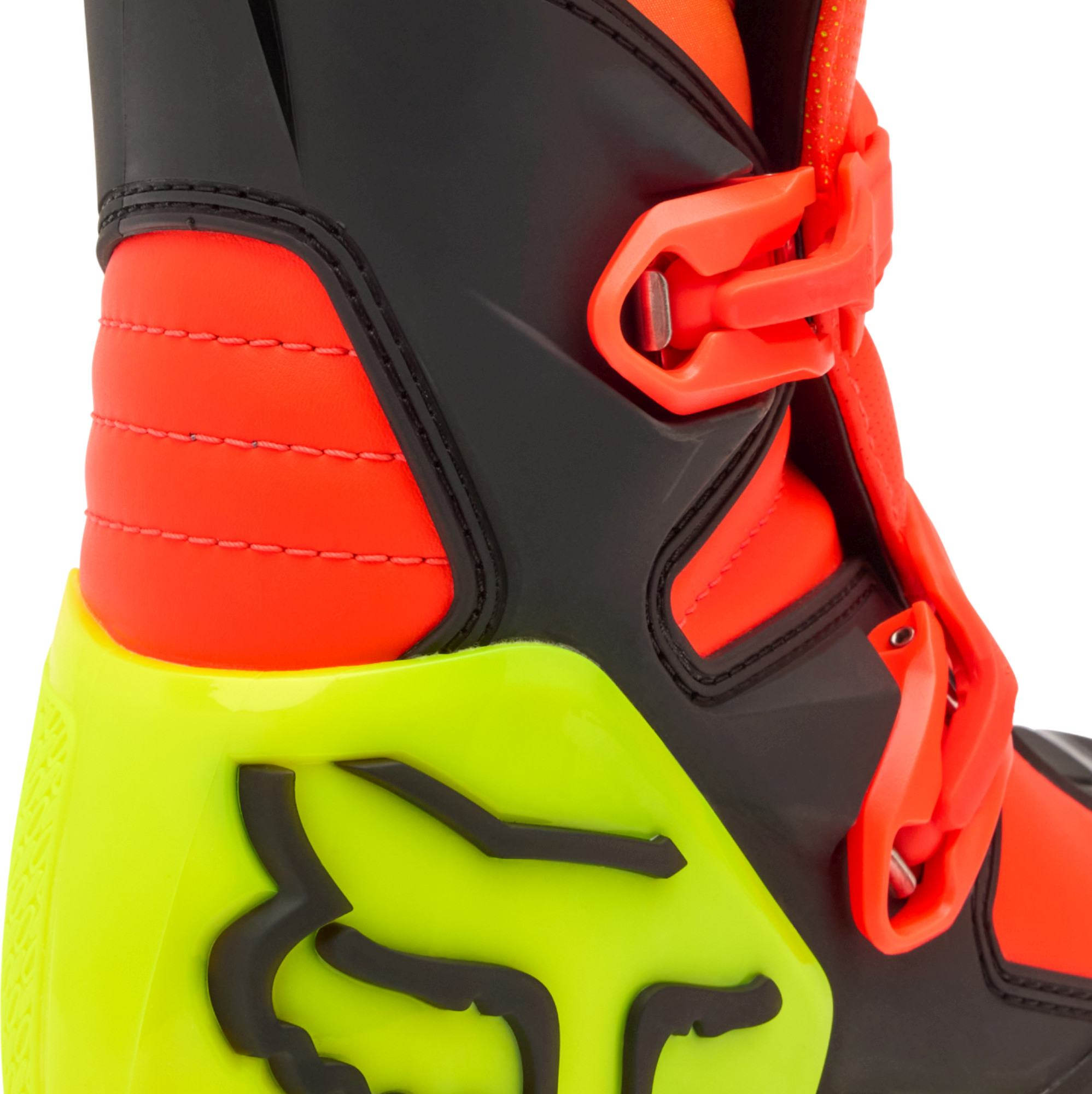 FOX Comp Bottes de motocross orange/jaune 14 Figure 8
