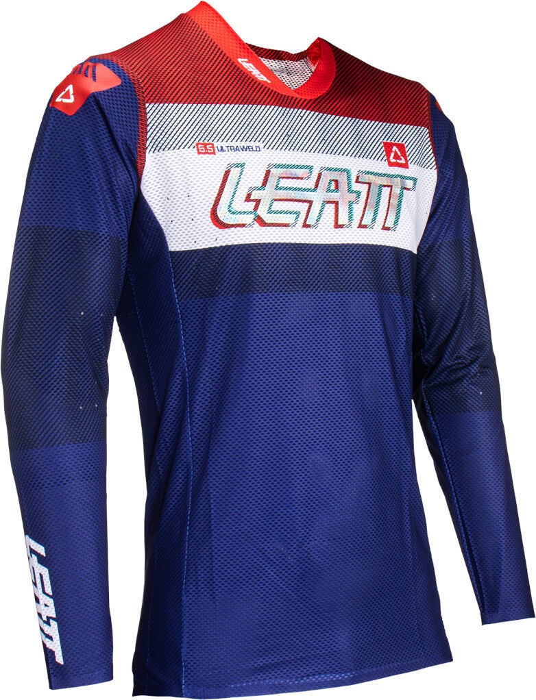 Leatt 5.5 Ultraweld 2024 Motocross Jersey rot/dunkelblau L Abbildung 3
