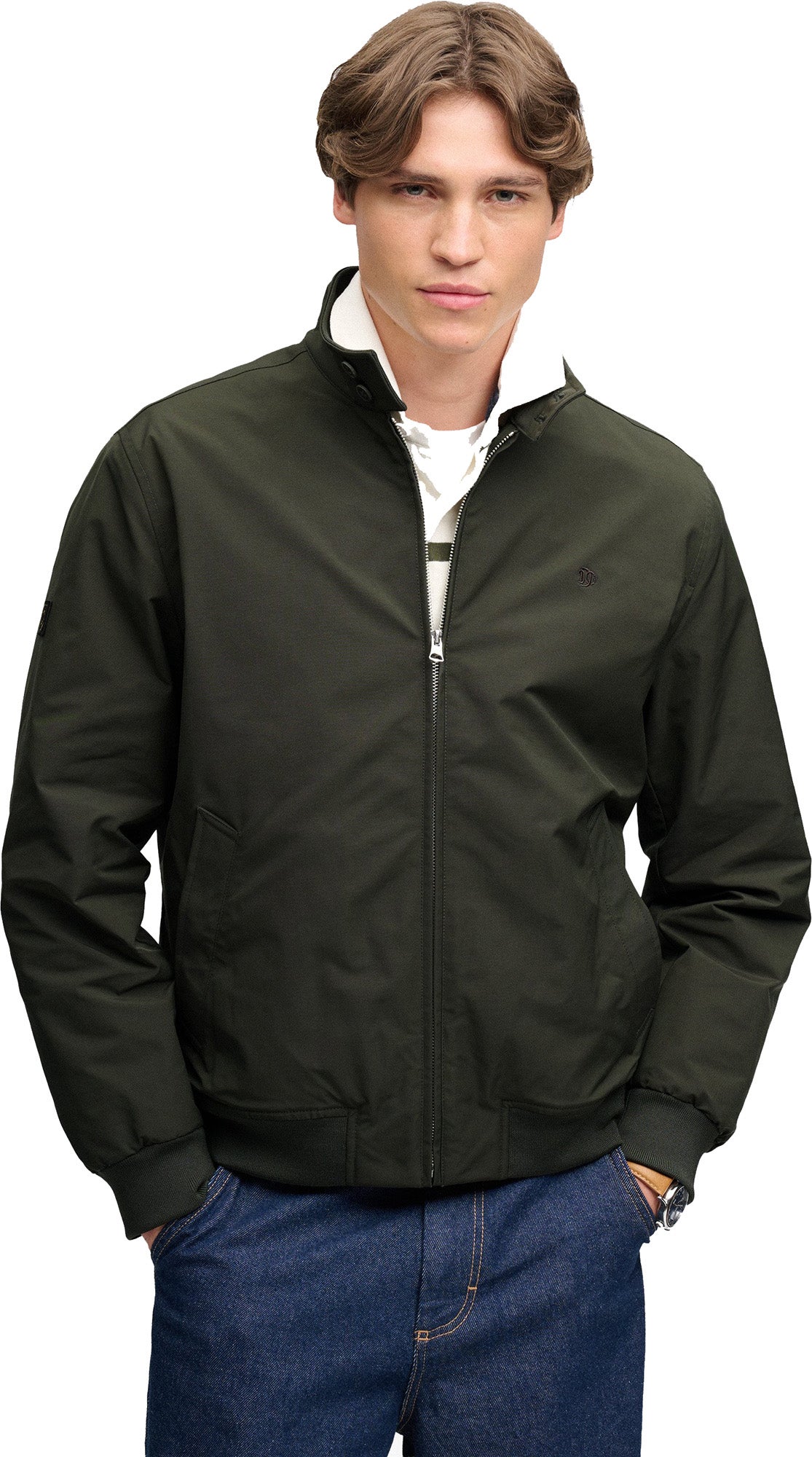Superdry & Co Campus Jacke oliv/grün M Abbildung 6