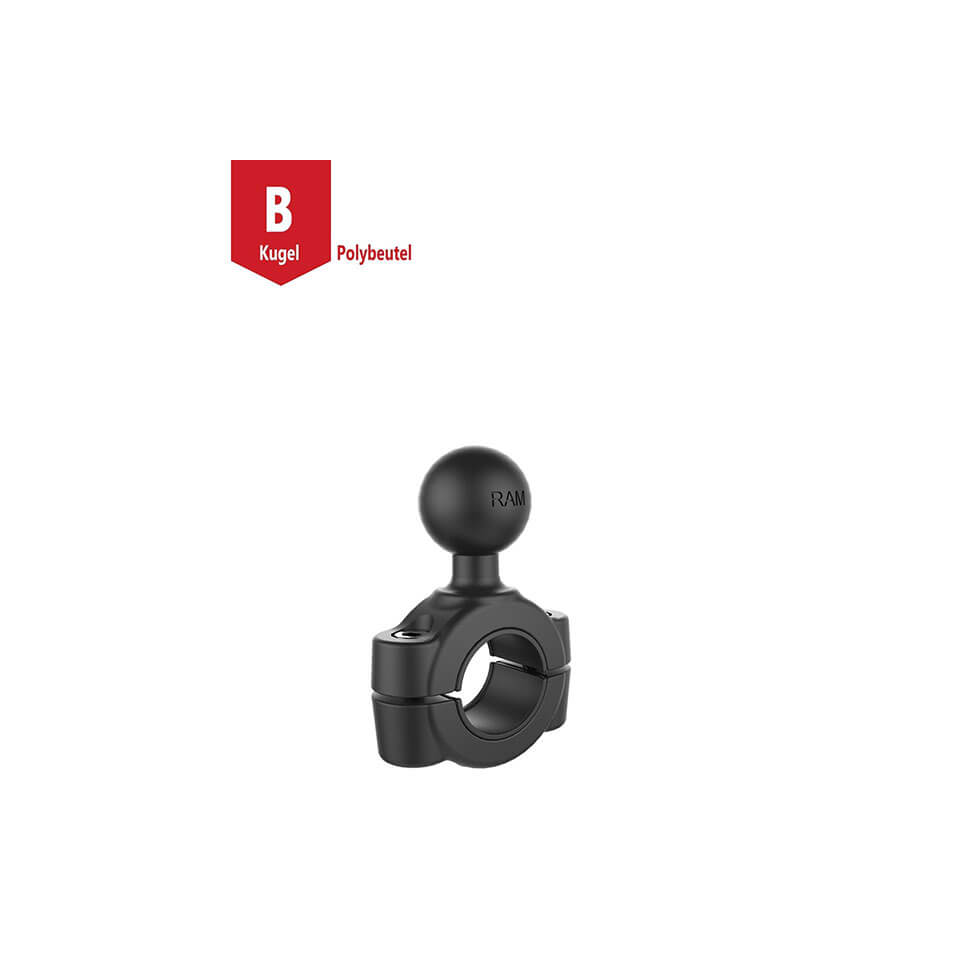 RAM Monta grampo de tubulação de torque, bola B (1 polegada) Artigo principal Figura 1